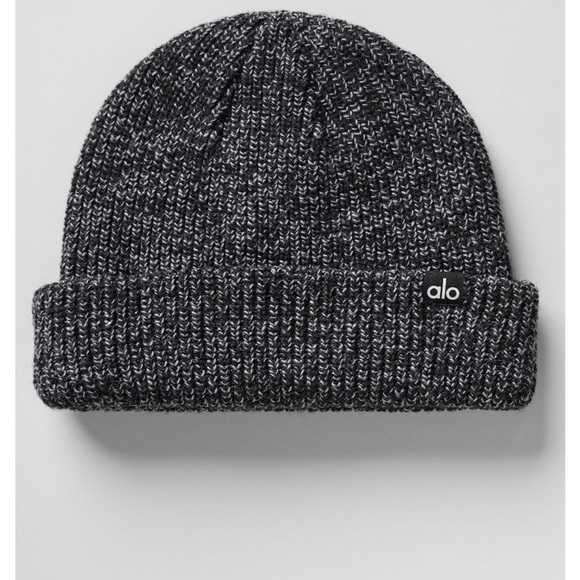 Alo Black Marl Beanie - Picture 3 of 3